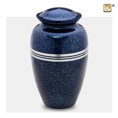 Classic urn speckled Indigo and Bru