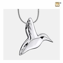 HummingBird Ashes Pendant Pol silver