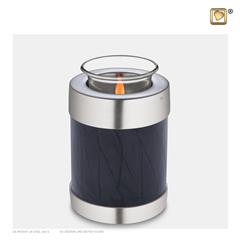 Tealight urn pearl Midnight&Bru Pewter